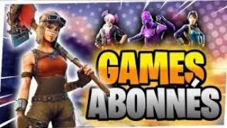 Fortnite avec les abos [upl. by Idnil]