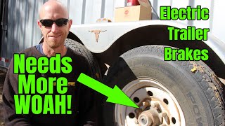 How to Replace Electric Trailer Brakes  Packing Wheel Bearings and Getting Greasy [upl. by Ibrahim977]