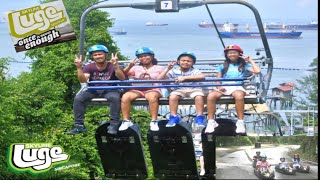 Skyline Luge Singapore  Skyride and Luge at Skyline Luge Sentosa  HD [upl. by Cavuoto551]