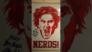 Revenge of the nerds art print signed by The Ogre Donald Gibb [upl. by Rizzo36]