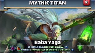 Empires Puzzles  Mythic titan hits looking for top 100 ranking [upl. by Notlem]