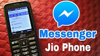 How to use Messenger in Jio Phone [upl. by Aicek]