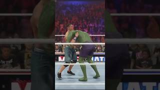 🔥John Cena vs Hulk🔥WWE johncena hulk wwe wwe2k24 smackdown deathmatch [upl. by Haorbed]