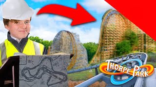 Building THORPE PARKs NEXT COASTER  LIVE [upl. by Lette]