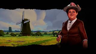 Civilization VI OST  Netherlands Wilhelmina  Atomic Theme  Gaillarde e Lesmerillone [upl. by Merrick]