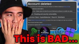 NEW Roblox BAN WAVE Account Terminations Executors Bloxstrap amp More [upl. by Aicirtal]