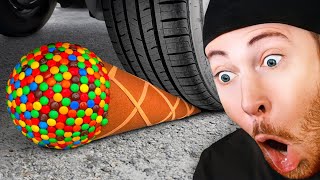 Most Satisfying Car CRUSHING Objects [upl. by Ainoyek]