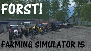 Farming Simulator 15  Forst Lets Play  Ankündigung  1 [upl. by Nosbig]