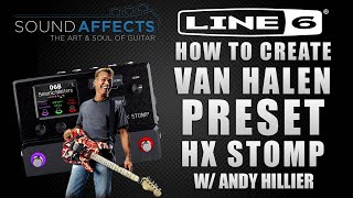 Line 6 Helix HX Stomp Van Halen Preset  Tutorial Video [upl. by Delphine]