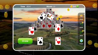 Solitaire Collection Pyramid Gameplay [upl. by Susannah518]