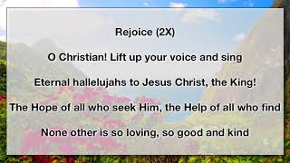 He Lives  I Serve A Risen Savior With Lyrics [upl. by Sheelagh70]