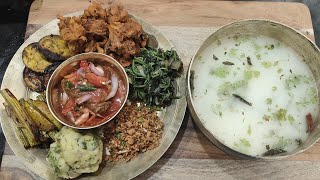 Refreshing Dahi Pakhala Platter A Taste of Odisha’s Culinary Heritage  Healthy and Delicious [upl. by Ittak573]