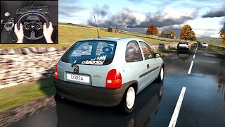 Opel Corsa B 14i  Assetto Corsa  Thrustmaster T300RS Gameplay [upl. by Tecla]