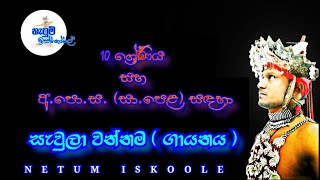 සැවුලා වන්නම  ගායනය   Saula wannama  නැටුම් ඉස්කෝලේ  Netum Iskole [upl. by Malo352]