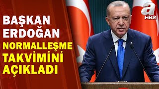 Kabine Toplantısı Kararları Başkan Recep Tayyip Erdoğan Tarafından Açıklandı  A Haber  A Haber [upl. by Steffane893]