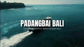 PADANGBAI BALI  THE MOST BEAUTIFUL BEACH IN EAST BALI SUITABLE FOR DIVING AND SNORKLING [upl. by Etteniotnna828]