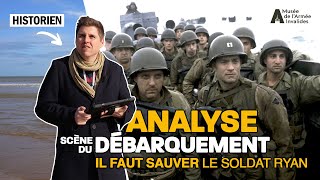 Il faut sauver le soldat Ryan  ANALYSE de la scène du débarquement par un historien [upl. by Renrag769]