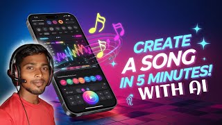 5Minute AI Music Creation  New Song Made on Mobile  Easy amp Fast [upl. by Ennairac]