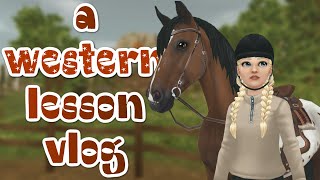 A Western Lesson Vlog RRP  Star Stable [upl. by Nissie522]