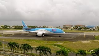 4K  St Maarten Amazing Plane landing and Takeoff footage at Princess Juliana Airport 14 [upl. by Naej]