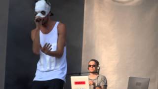 Cro  Meine Gang live RPR1 Open Air 2014 [upl. by Atoked]