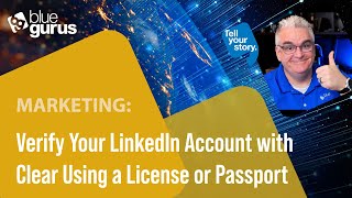 Marketing Verify Your LinkedIn Account with CLEAR Using a License or Passport [upl. by Chavez]