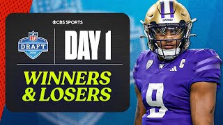 BIGGEST Winners amp Losers From Day 1 of the 2024 NFL Draft I CBS Sports [upl. by Det]