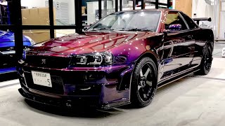 R34 GTT to GTR Conversion with Okubo Factory  ICE Age Highlight 4 [upl. by Kramer]