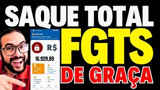 SAQUE LIBERADO DO FGTS 2024 ANTECIPADO  PASSO A PASSO PARA SACAR TODO FGTS DE GRAÇA PELO APLICATIVO [upl. by Nawat]