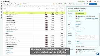 Teammitglieder effizient Projekten zuweisen mit zistemo  SchrittfürSchritt Anleitung [upl. by Gallenz]