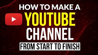 HOW TO CREATE AND SETUP A YOUTUBE CHANNEL  Complete Beginnners Tutorial [upl. by Xymenes]