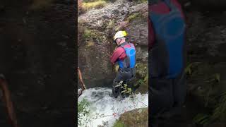 Stoneycroft Ghyll scramble jump [upl. by Ennaihs]