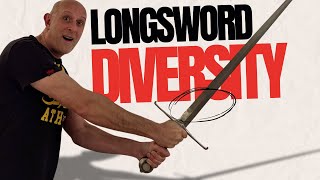 MASSIVE DIVERSITY in Medieval amp Renaissance Longswords [upl. by Maunsell]