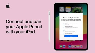 How to connect and pair your Apple Pencil with your iPad  Apple Support [upl. by Leeda]