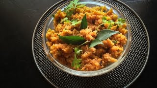 Huli Bellada Avalakki  North Karnataka Breakfast ಹುಳೀ ಬೆಲ್ಲದ ಅವಲಕ್ಕಿ  kannada recipes [upl. by Noskcire693]