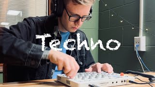 Dark Techno  Elektron ModelSamples [upl. by Tlihcox]