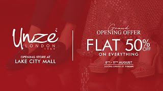 Mega Store Opening in Lake City Lahore 🤩  Flat 50 off On Everything [upl. by Ioved]