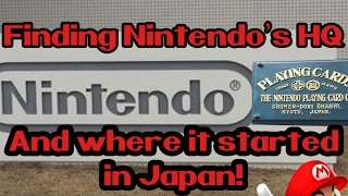 Nintendos HQ and original card factory  Kyoto Japan [upl. by Hennie]