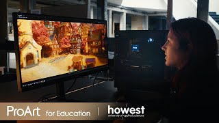 ProArt for Education ft Howest University of Applied Sciences  Digital Arts and Entertainment [upl. by Leirza]