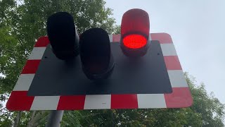 Nantwich Newcastle Road Level Crossing  Cheshire [upl. by Burdelle]