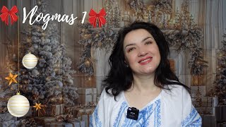 Vlogmas 1🎄Planurile mele  Hainute pentru fetita mea [upl. by Irec]