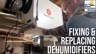 Dehumidifiers Diagnosing Fixing amp Replacing for Santa Fe Ultra 120 and Aprilaire E100 [upl. by Ailem]