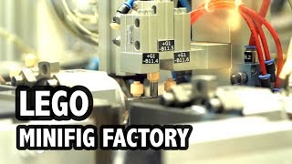 Inside the LEGO Minifigure Moulding Factory [upl. by Simonne]