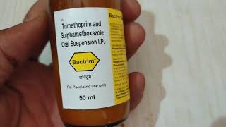 Bactrim Syrup Uses  एंटीबायोटिक दवाई  Septran  Trimethoprim amp Sulphamethoxazole Benifits [upl. by Roda691]