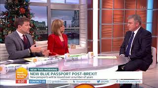 New Blue Passport PostBrexit  Good Morning Britain [upl. by Mathur]