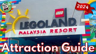 LEGOLAND Malaysia ATTRACTION GUIDE  2024  All Rides amp Shows  Johor Bahru Malaysia  Nr Singapore [upl. by Ynnaf]