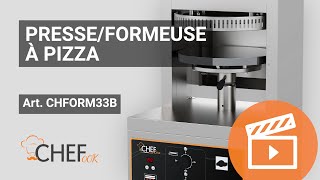 Presseformeuse à pizza CHFORM33B [upl. by Binah]