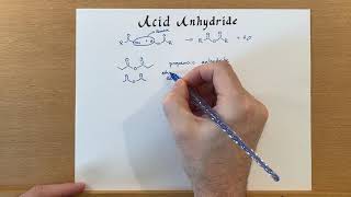 Naming Acid Anhydrides [upl. by Airahs909]