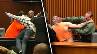 Killers Getting ATTACKED In Court [upl. by Kampmeier]