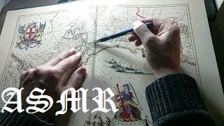 ASMR  Sfogliando un quotAtlante Cartografico Medievalequot 1PARTE [upl. by Diann994]